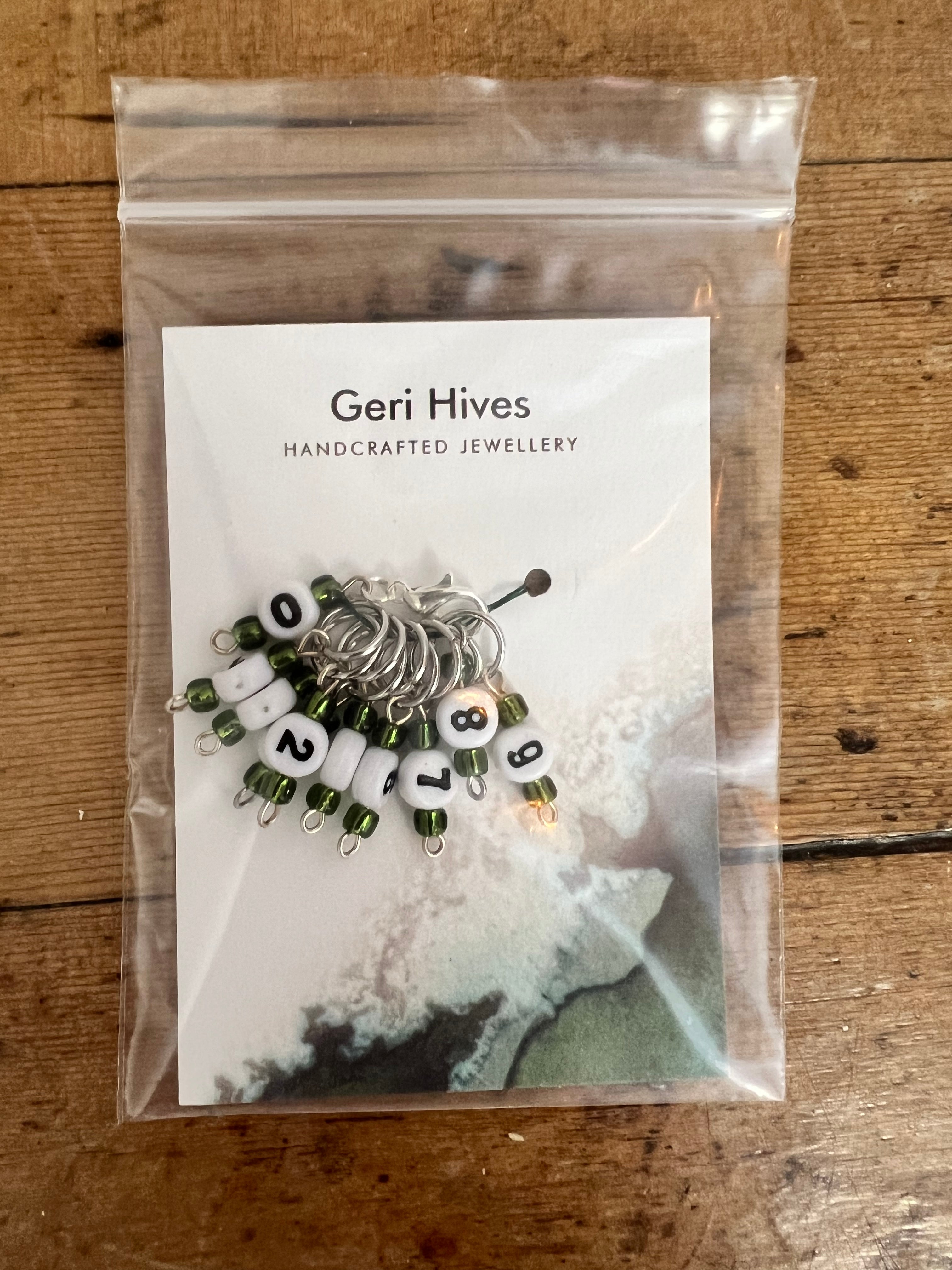 Geri Hives Numbered Stitchmarkers
